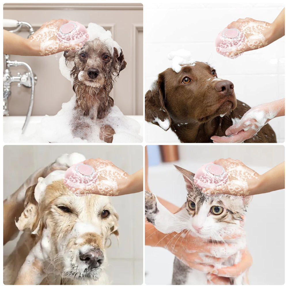 Doggy Massage Shampoo Brush