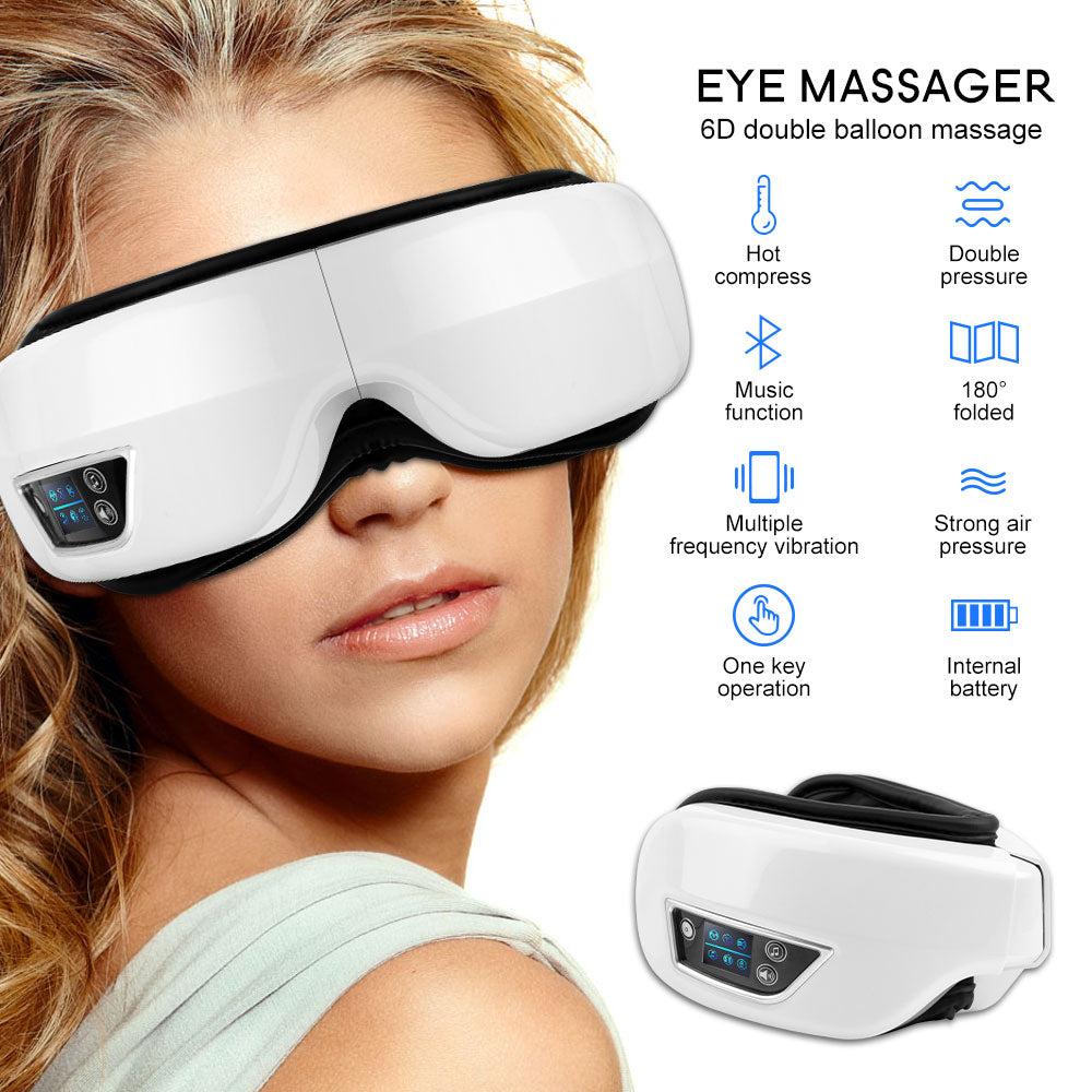 Electric Vibration Bluetooth Eye Massager