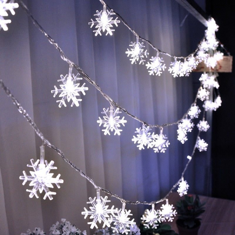 Snowflakes LED Christmas Lights